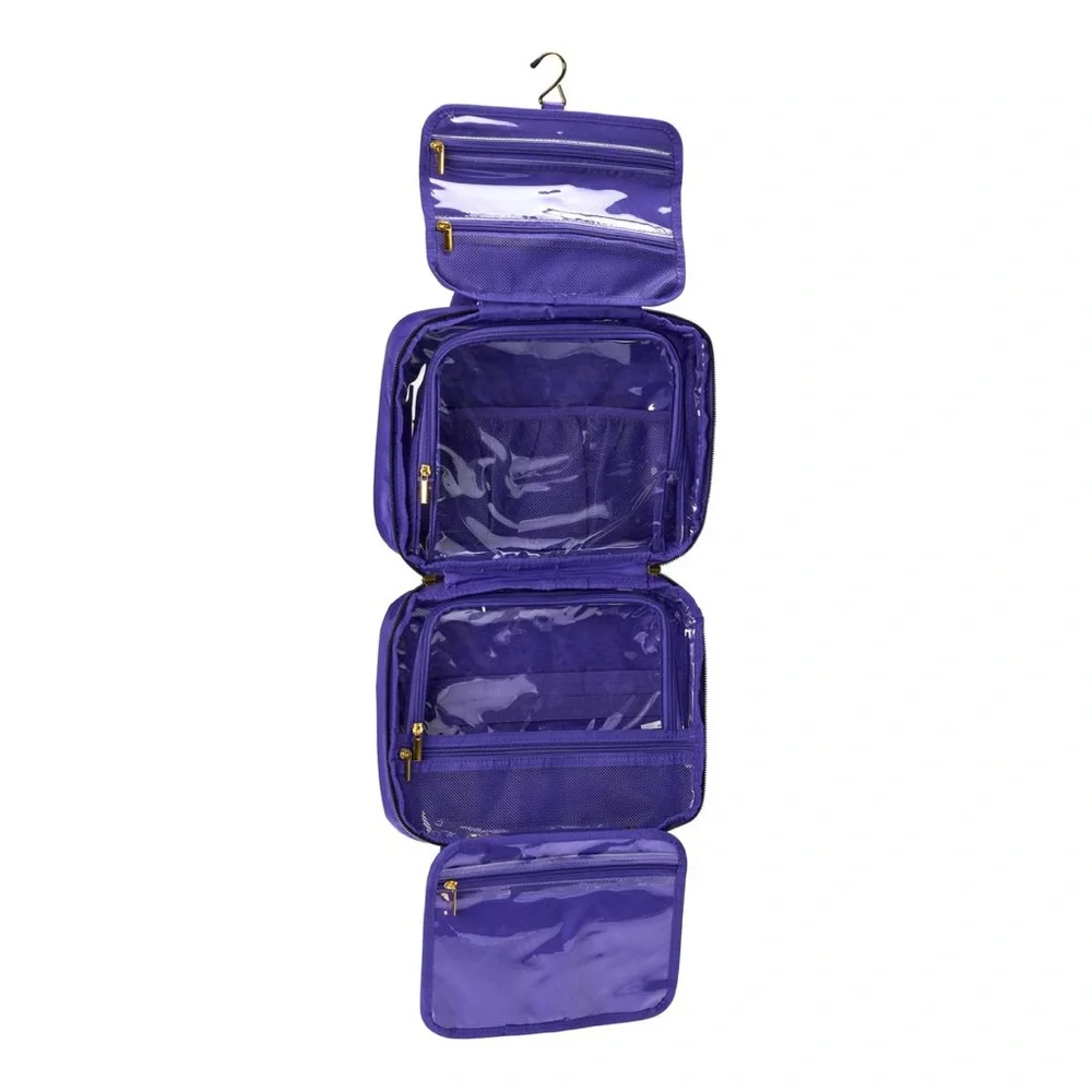 Joy Mangano Tan Toiletries Bag Duo